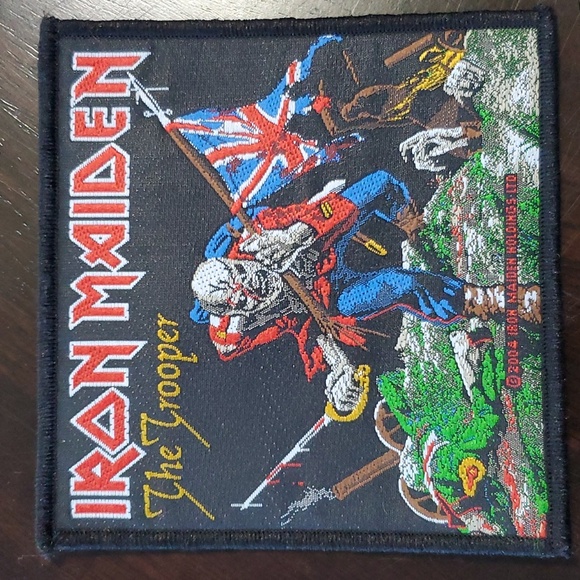 Vintage IRON MAIDEN Patch - Picture 2 of 2